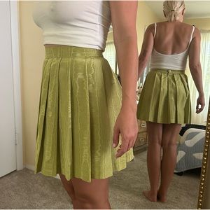 Batsheva pleated skirt